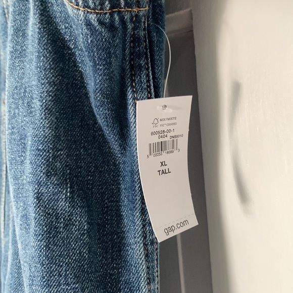 NWT GAP Jean Jacket XL Tall - Picture 4 of 8